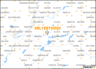 map of Malý Ratmírov