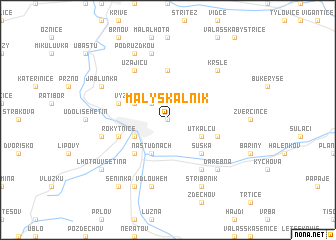 map of Malý Skalník