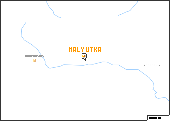 map of Malyutka