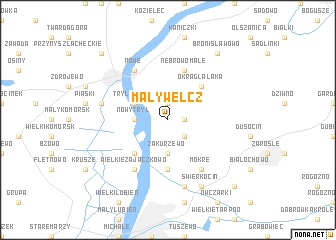 map of Mały Wełcz