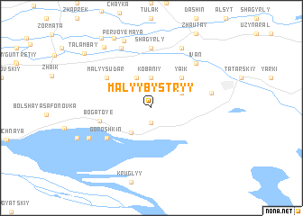 map of Malyy Bystryy