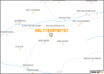 map of Malyye Kaybitsy