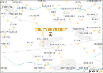 map of Malyye Vyazëmy