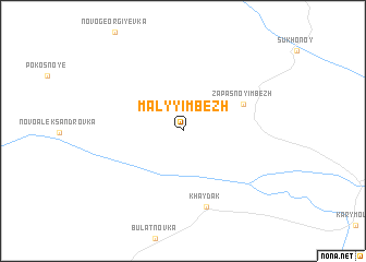 map of Malyy Imbezh