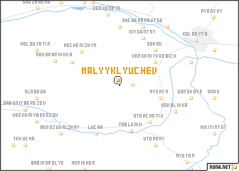 map of Malyy Klyuchev