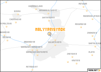 map of Malyy Prisynok