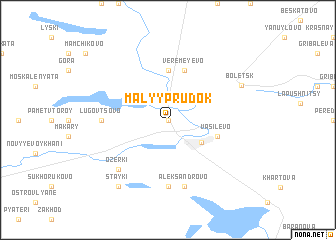 map of Malyy Prudok