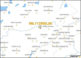 map of Malyy Zasëlok