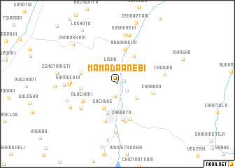 map of Mamadaanebi