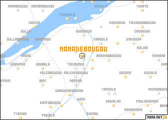 map of Mamadébougou