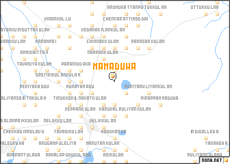 map of Mamaduwa