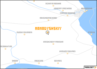 map of Mamadyshskiy