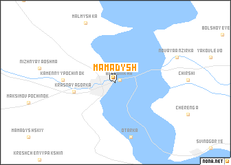 map of Mamadysh