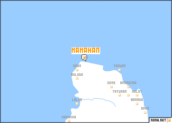 map of Mamahan