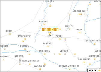 map of Māmāhān