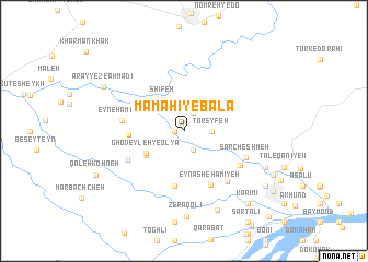 map of Māmahī-ye Bālā