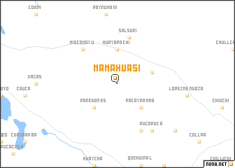 map of Mama Huasi