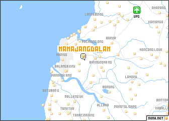 map of Mamajangdalam