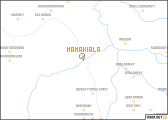 map of Mamakiala