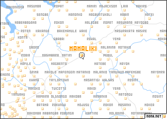 map of Mamaliki