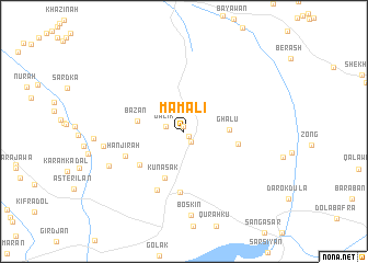 map of Mām Ālī