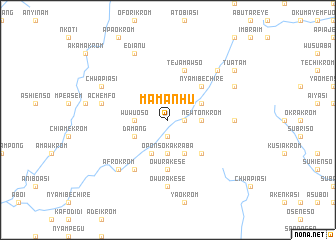 map of Mamanhu