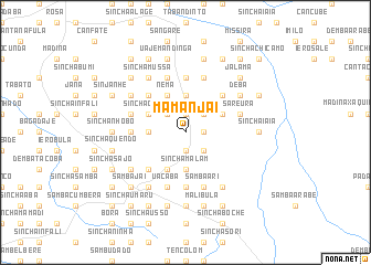 map of Mamanjai