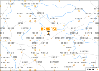 map of Mamansu