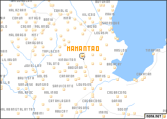 map of Mamantao