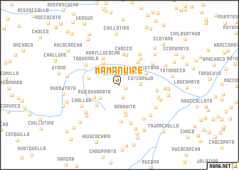 map of Mamanuire