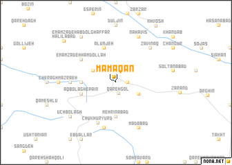 map of Māmāqān