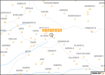 map of Māma Rasn