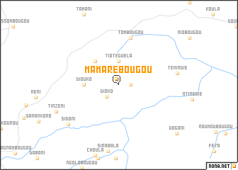 map of Mamarébougou