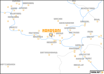 map of Mamasanī