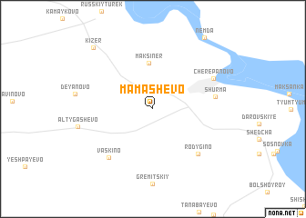 map of Mamashevo