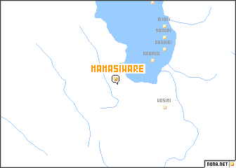 map of Mamasiware