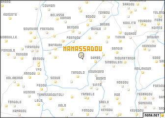 map of Mamassadou