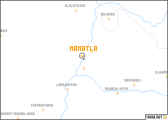 map of Mamatla