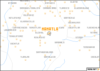 map of Mamatla