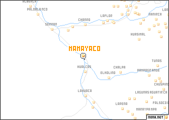 map of Mamayaco