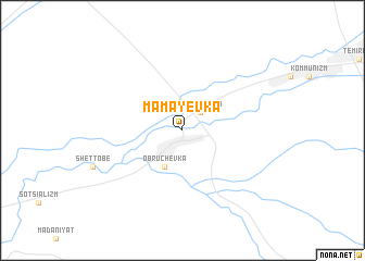 map of Mamayevka