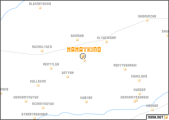 map of Mamaykino