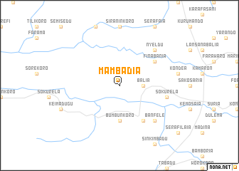 map of Mambadia