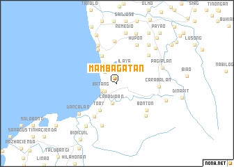 map of Mambagatan
