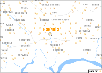 map of Mambaiã