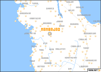 map of Mambajao