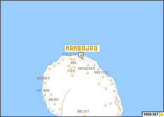 map of Mambajao