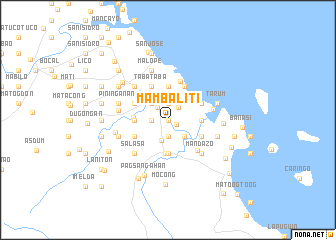 map of Mambaliti