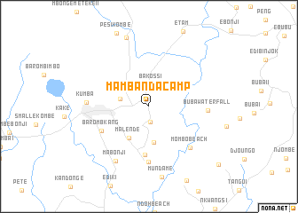 map of Mambanda Camp