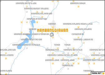 map of Mambang Di Awan